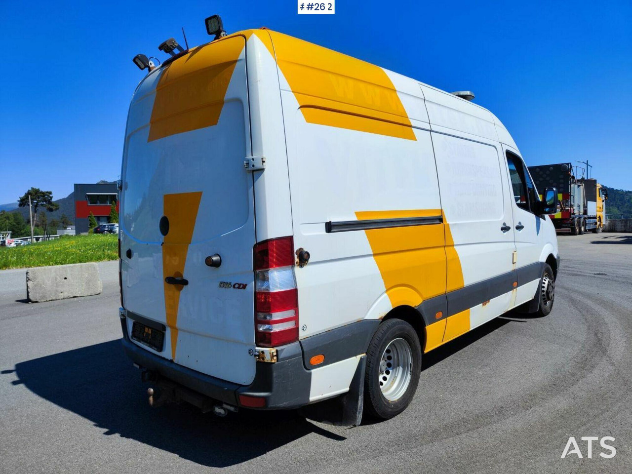 2014 Mercedes Sprinter 516CDI Wash truck. Feierabend & Fock, Steam. - Varevogn: billede 4 2014 Mercedes Sprinter 516CDI Wash truck. Feierabend & Fock, Steam. - Varevogn: billede 4