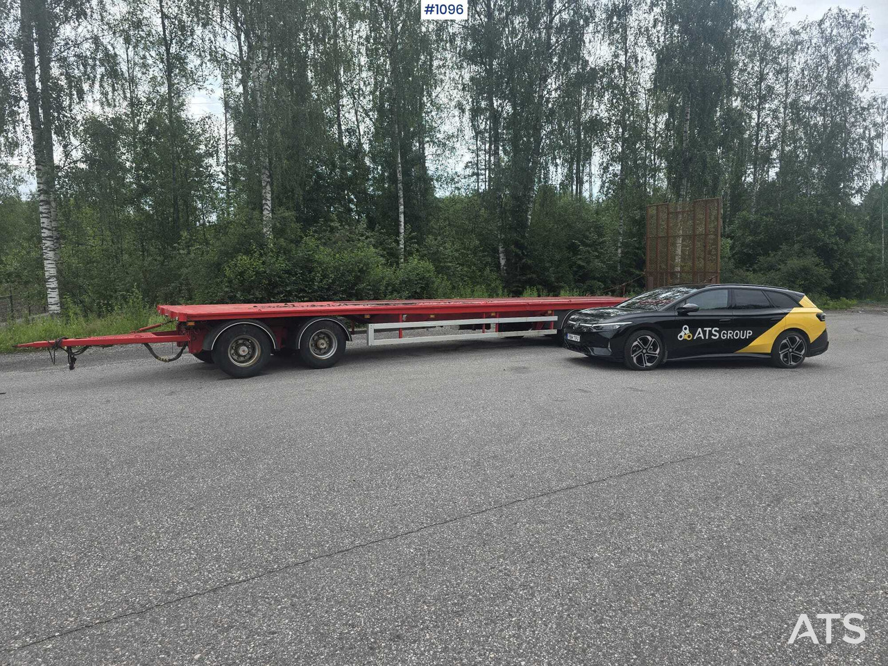 Kome 5-Akselinen lavetti - Nedbygget platform påhængsvogn: billede 3 Kome 5-Akselinen lavetti - Nedbygget platform påhængsvogn: billede 3