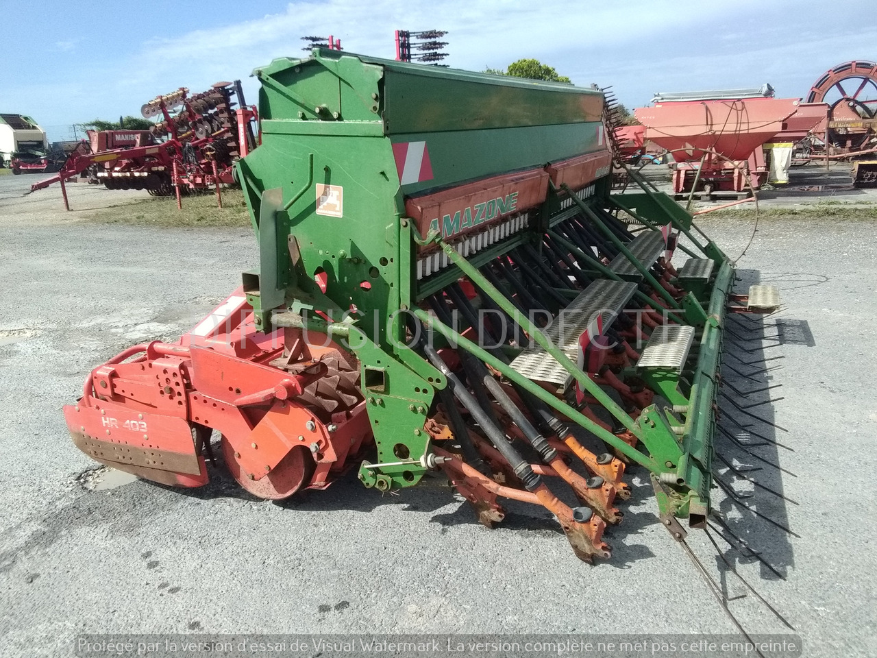 AMAZONE COMBINE DE SEMIS AD 402 - Kombi-såmaskine: billede 3 AMAZONE COMBINE DE SEMIS AD 402 - Kombi-såmaskine: billede 3