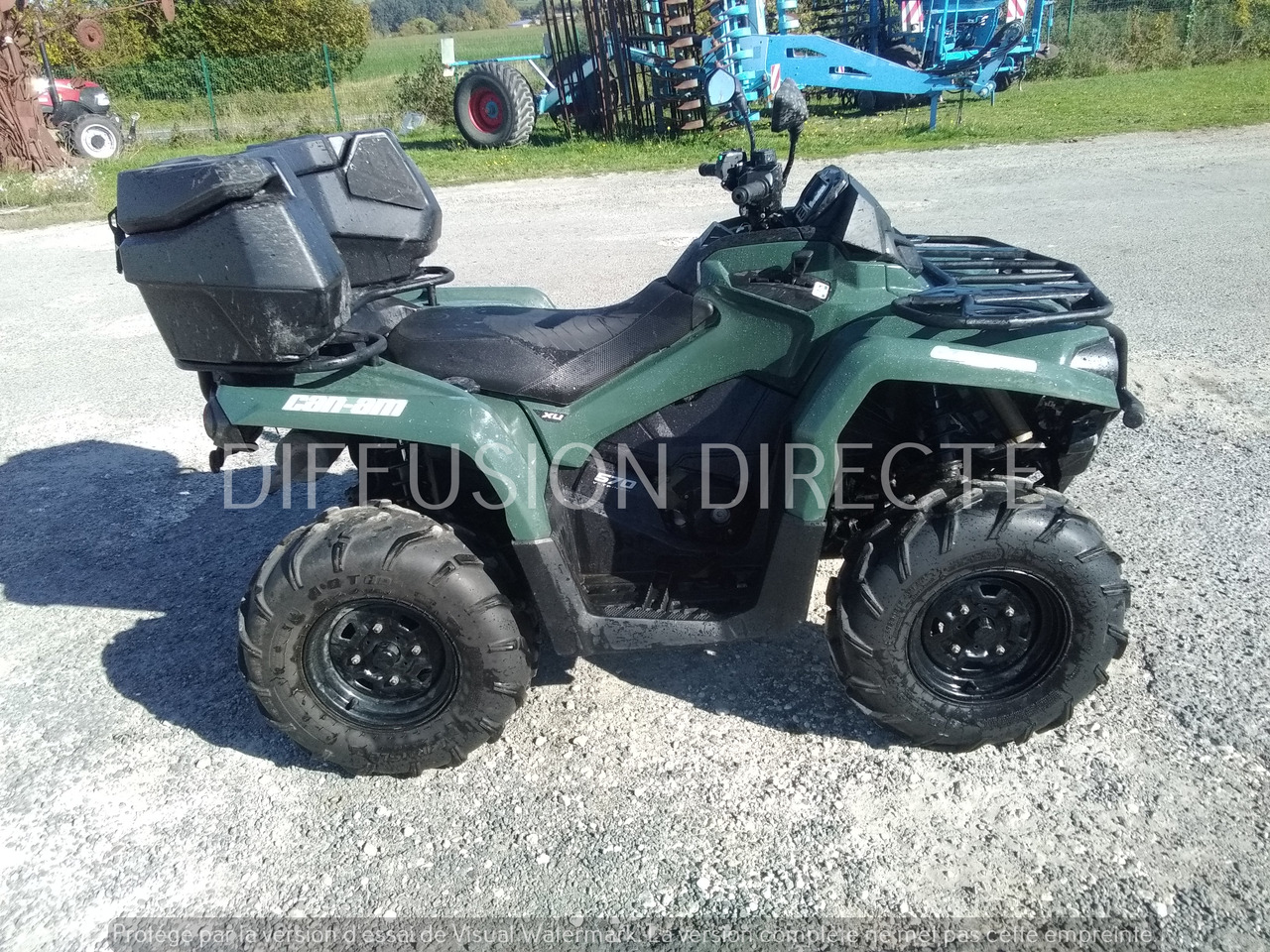 CAN-AM QUAD OUTLANDER - Traktor: billede 2 CAN-AM QUAD OUTLANDER - Traktor: billede 2