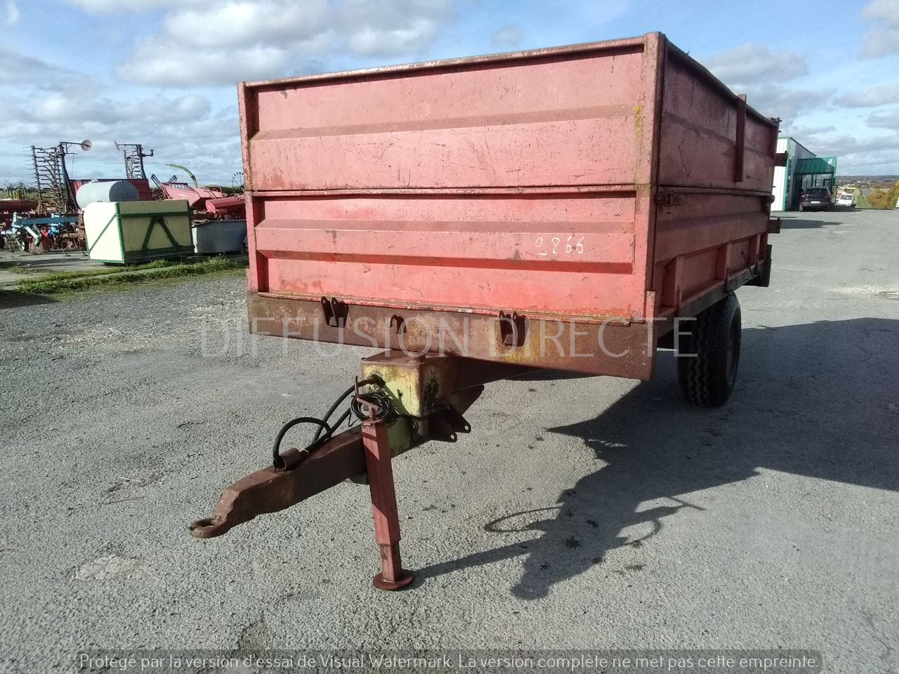 GOYER-CEMA BENNE AGRICOLE 49 - Ladtrailer: billede 3 GOYER-CEMA BENNE AGRICOLE 49 - Ladtrailer: billede 3