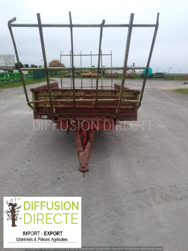 GRUAU REMORQUE AGRICOLE G 400 - Landbrugs anhænger platform: billede 1 GRUAU REMORQUE AGRICOLE G 400 - Landbrugs anhænger platform: billede 1