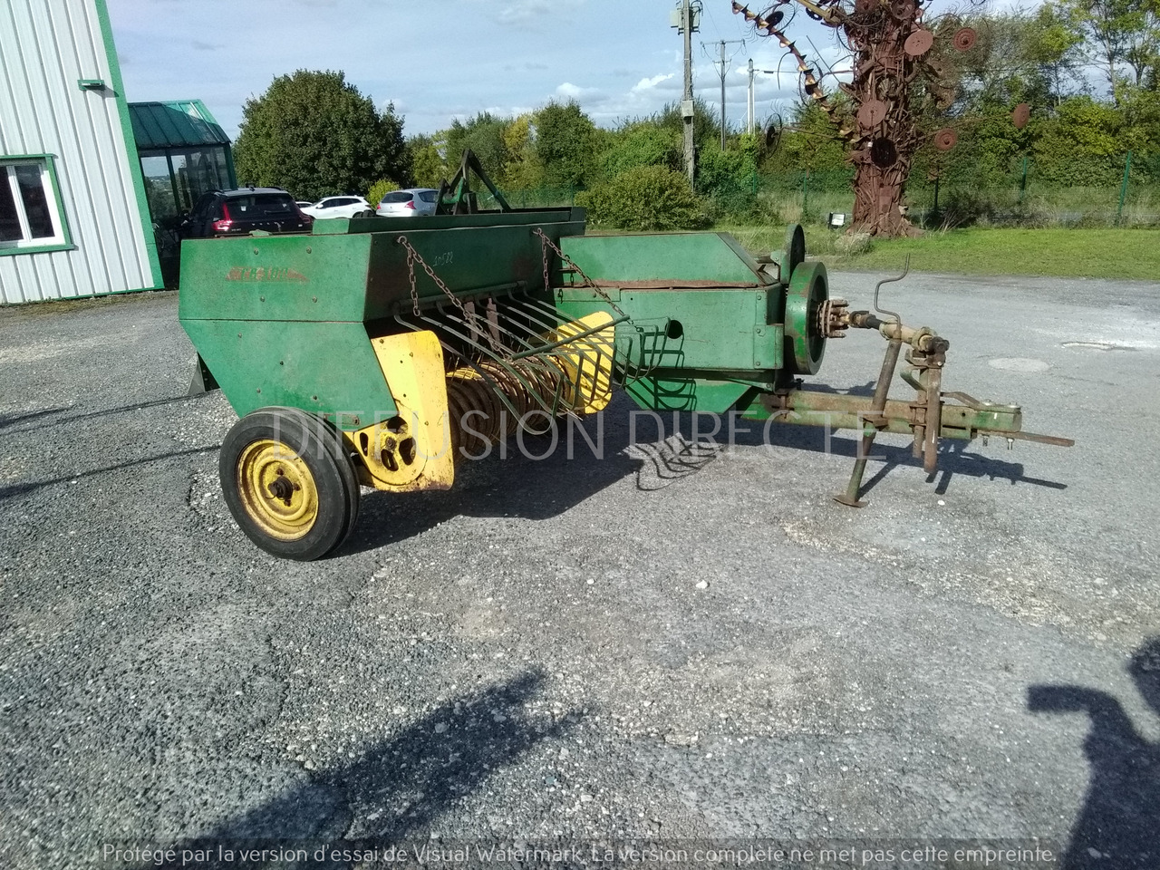 JOHN DEERE PRESSE MOYENNE DENSITE CB 300 - Firkant ballepresse: billede 5 JOHN DEERE PRESSE MOYENNE DENSITE CB 300 - Firkant ballepresse: billede 5