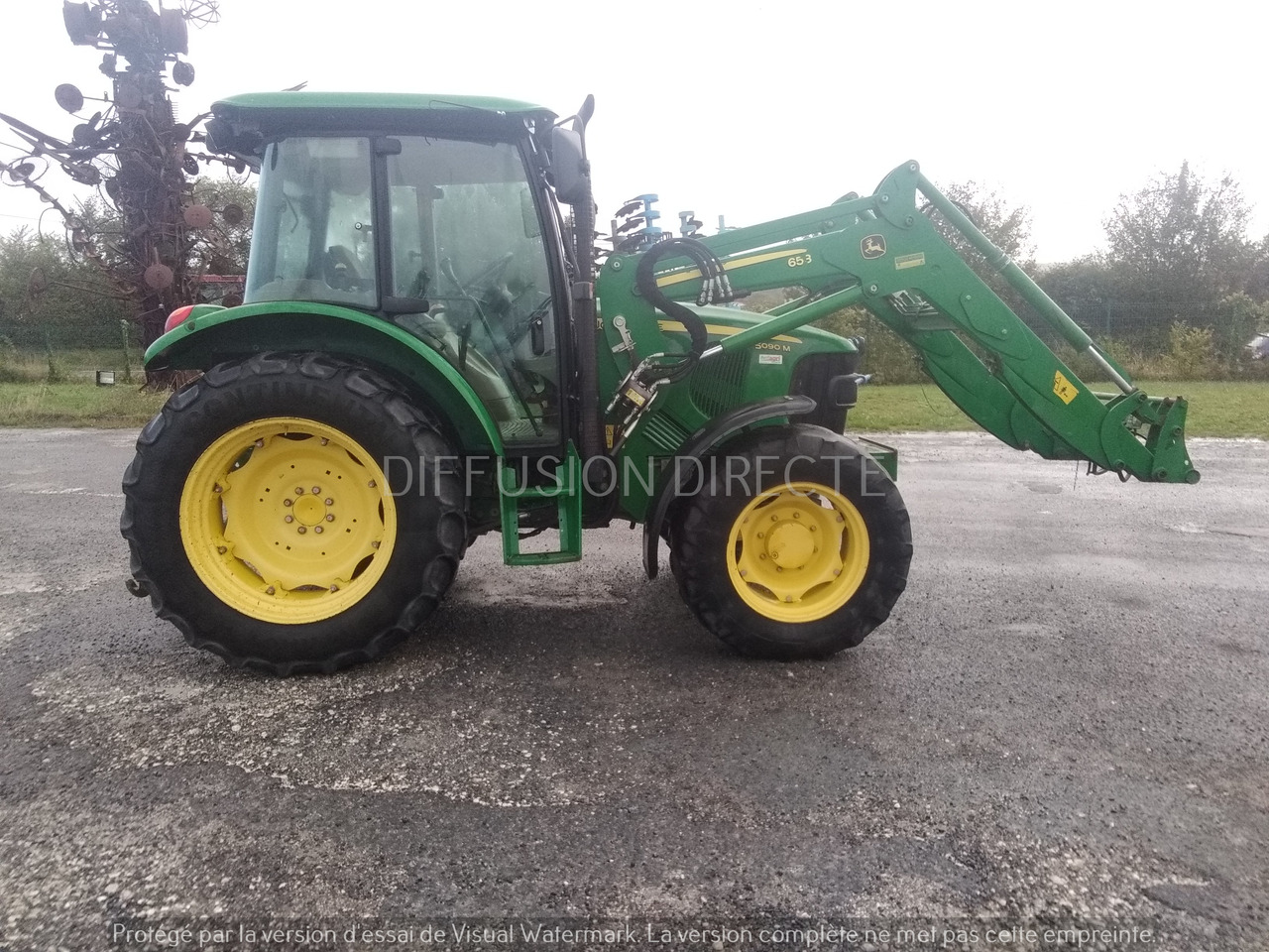 JOHN DEERE TRACTEUR AGRICOLE 5090 M - Traktor: billede 2 JOHN DEERE TRACTEUR AGRICOLE 5090 M - Traktor: billede 2