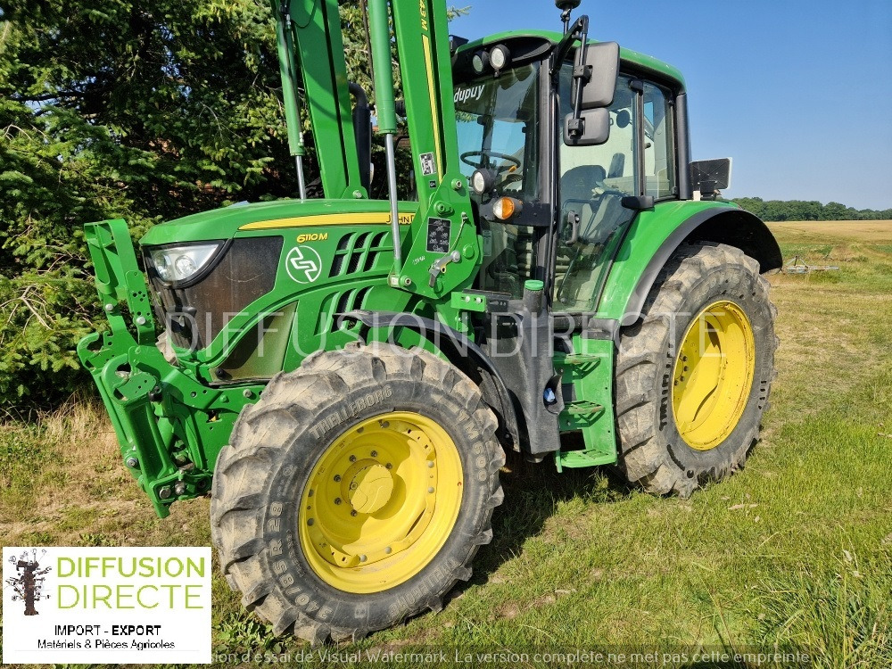 JOHN DEERE TRACTEUR AGRICOLE 6110M - Traktor: billede 1 JOHN DEERE TRACTEUR AGRICOLE 6110M - Traktor: billede 1