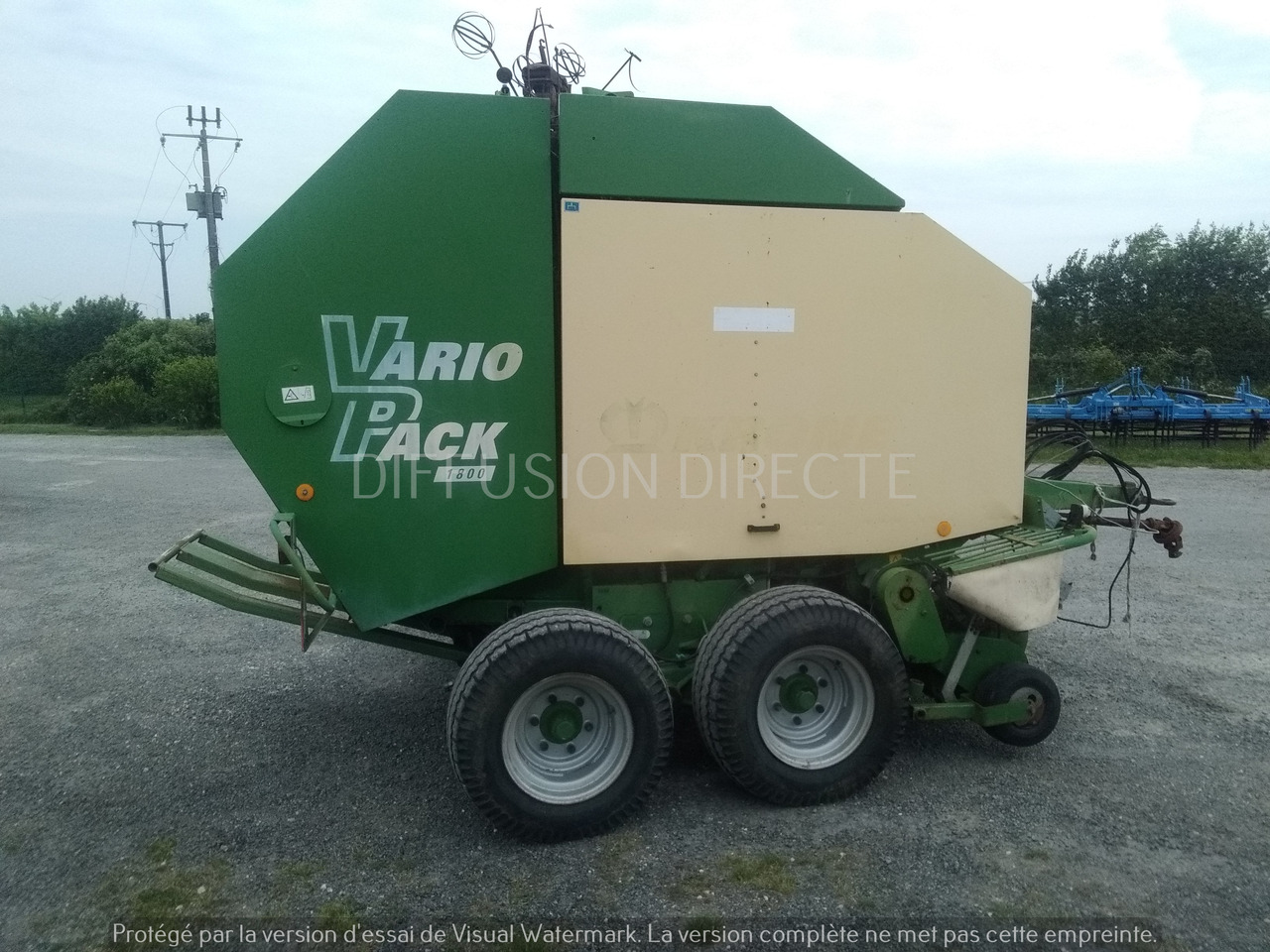 KRONE PRESSE A BALLES RONDES VARIO 1800 PACK - Rundballepresse: billede 4 KRONE PRESSE A BALLES RONDES VARIO 1800 PACK - Rundballepresse: billede 4