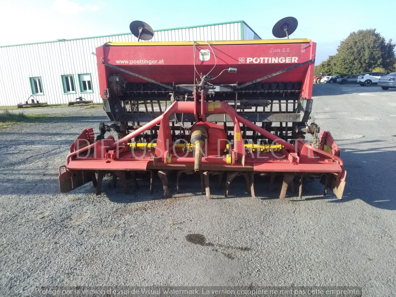 POTTINGER COMBINE DE SEMIS VITASEM A 301 - Kombi-såmaskine: billede 3 POTTINGER COMBINE DE SEMIS VITASEM A 301 - Kombi-såmaskine: billede 3