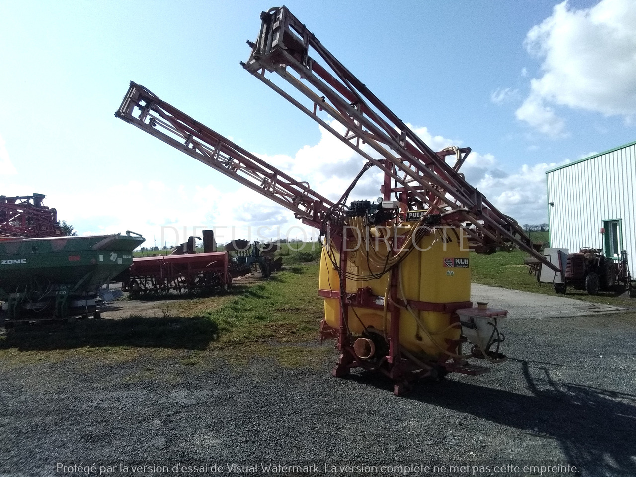 PULJET PULVERISATEUR SPRAYTEC - Liftsprøjte: billede 3 PULJET PULVERISATEUR SPRAYTEC - Liftsprøjte: billede 3