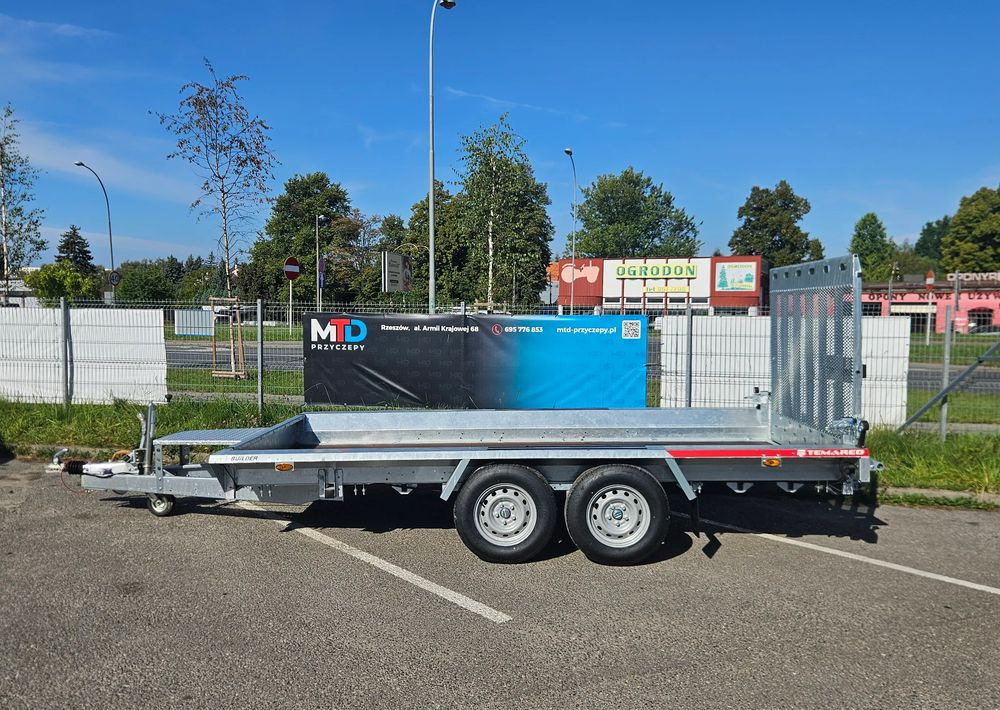 TEMARED BUILDER 3 4018 S 2 oś - Maskintrailer: billede 2 TEMARED BUILDER 3 4018 S 2 oś - Maskintrailer: billede 2