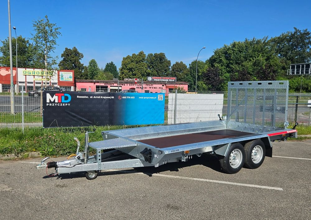 TEMARED BUILDER 3 4018 S 2 oś - Maskintrailer: billede 1 TEMARED BUILDER 3 4018 S 2 oś - Maskintrailer: billede 1