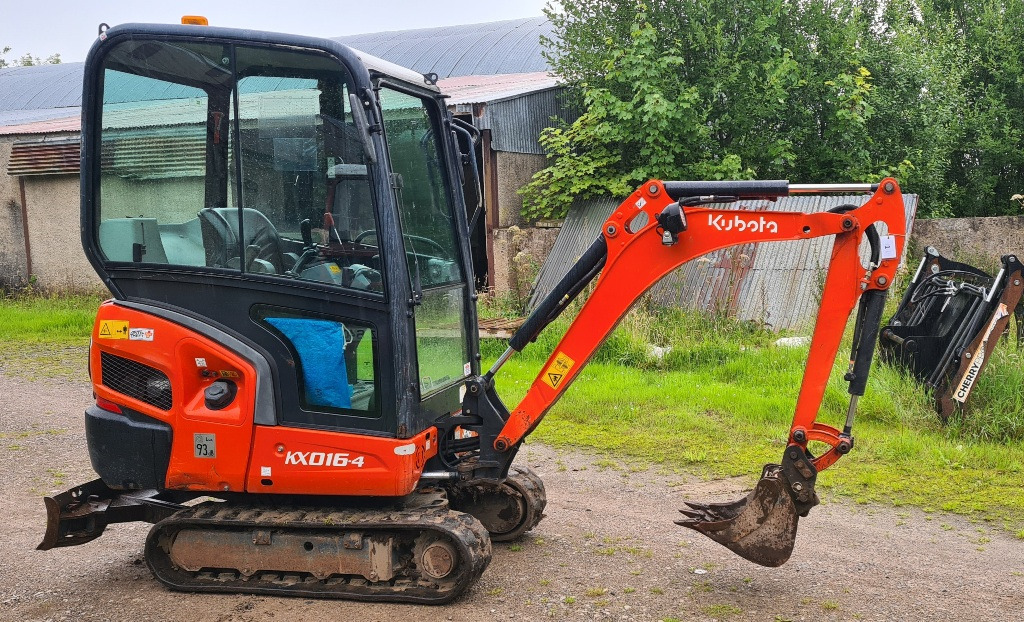 2016 Kubota KX016-4 Mini Digger, only 1550 hours - Minigravemaskine: billede 2 2016 Kubota KX016-4 Mini Digger, only 1550 hours - Minigravemaskine: billede 2