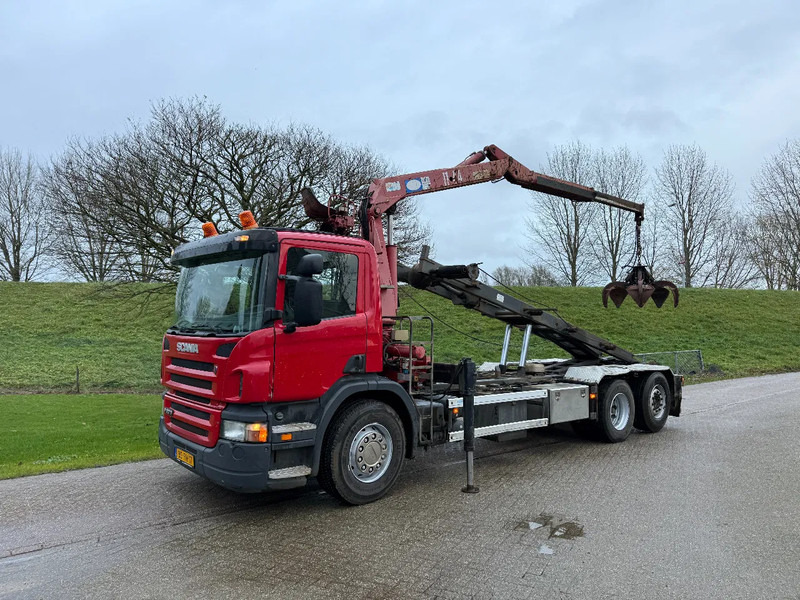 Scania P270 Kabelsysteem HMF Kraan Low KM NL TRUCK 6X2 - Lastbil med kran: billede 4 Scania P270 Kabelsysteem HMF Kraan Low KM NL TRUCK 6X2 - Lastbil med kran: billede 4