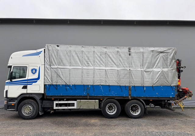 ScaniaScania 144G 6x2 - Lastbil varevogn, Lastbil med kran: billede 3 ScaniaScania 144G 6x2 - Lastbil varevogn, Lastbil med kran: billede 3