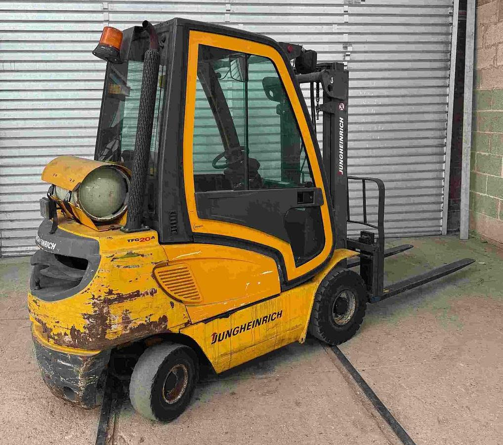 Gabelstapler JUNGHEINRICH, mit Gasantrieb - Gas gaffeltruck: billede 4 Gabelstapler JUNGHEINRICH, mit Gasantrieb - Gas gaffeltruck: billede 4