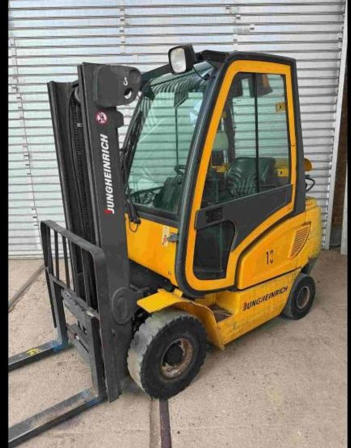 Gabelstapler JUNGHEINRICH, mit Gasantrieb - Gas gaffeltruck: billede 1 Gabelstapler JUNGHEINRICH, mit Gasantrieb - Gas gaffeltruck: billede 1