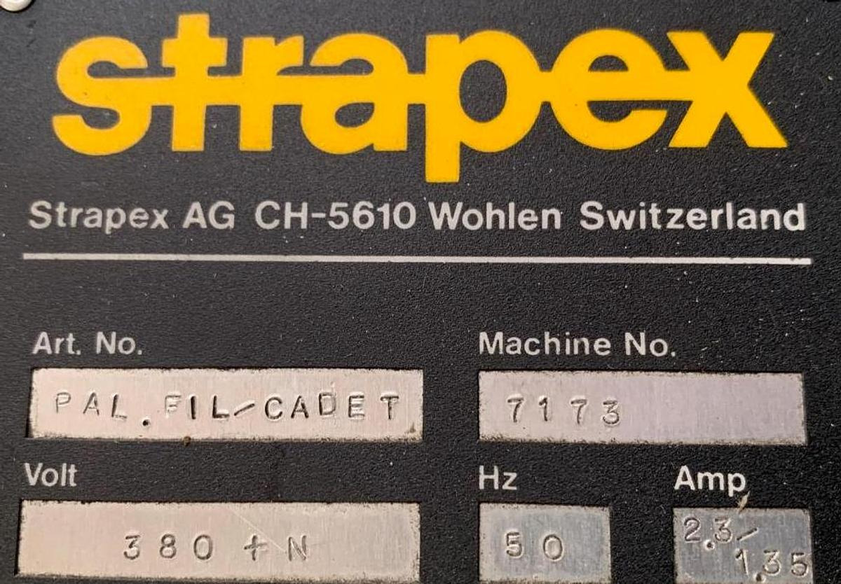 Verpackungsmaschine STRAPEX PAL.FIL-Kadet - Pakkemaskine: billede 2 Verpackungsmaschine STRAPEX PAL.FIL-Kadet - Pakkemaskine: billede 2