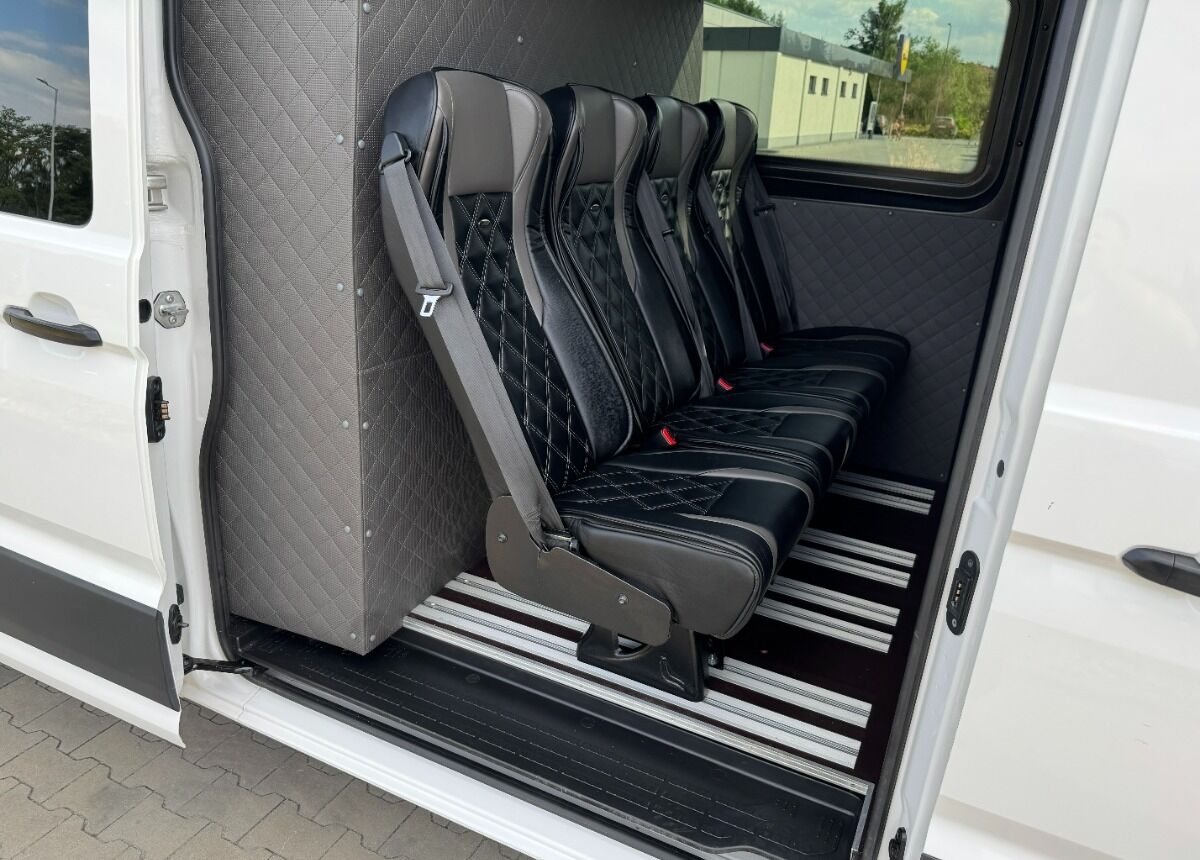 Mandskabsbil Volkswagen Crafter MAX 2.0 180KM 6 tys przebieg Brygadówka AUTOMAT DOKA 7miejsc NOWY: billede 27