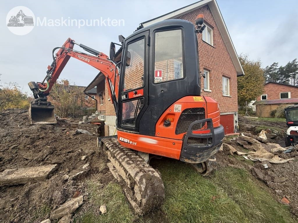Kubota KX 101-3 - Minigravemaskine: billede 4 Kubota KX 101-3 - Minigravemaskine: billede 4
