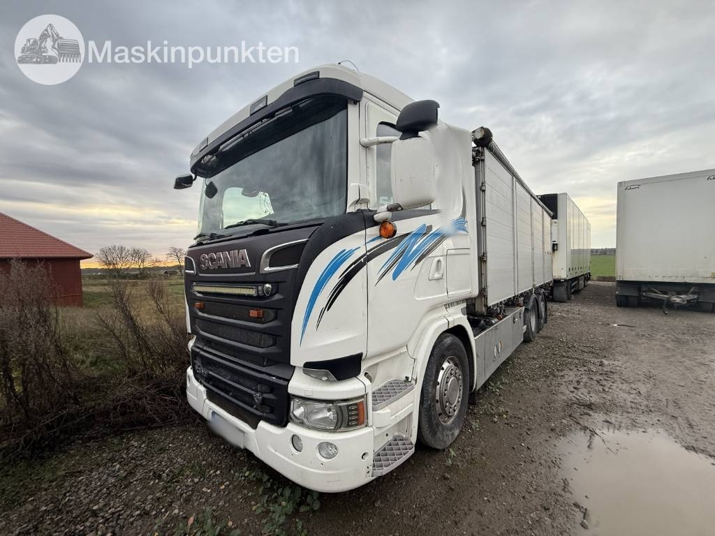 Scania R 580 - Lastbil varevogn: billede 1 Scania R 580 - Lastbil varevogn: billede 1