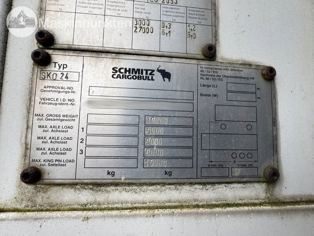 Schmitz SKO 24 - Kølevogn sættevogn: billede 5 Schmitz SKO 24 - Kølevogn sættevogn: billede 5
