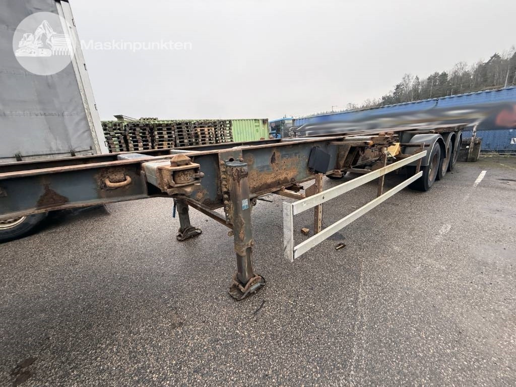 Containerbil/ Veksellad sættevogn Schweriner CS 40: billede 23