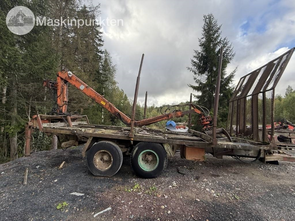 Traktorvagn med kran - Landbrugsvogn: billede 4 Traktorvagn med kran - Landbrugsvogn: billede 4