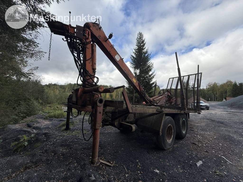 Traktorvagn med kran - Landbrugsvogn: billede 5 Traktorvagn med kran - Landbrugsvogn: billede 5