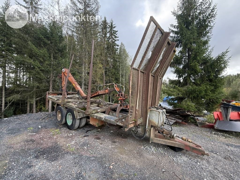 Traktorvagn med kran - Landbrugsvogn: billede 3 Traktorvagn med kran - Landbrugsvogn: billede 3
