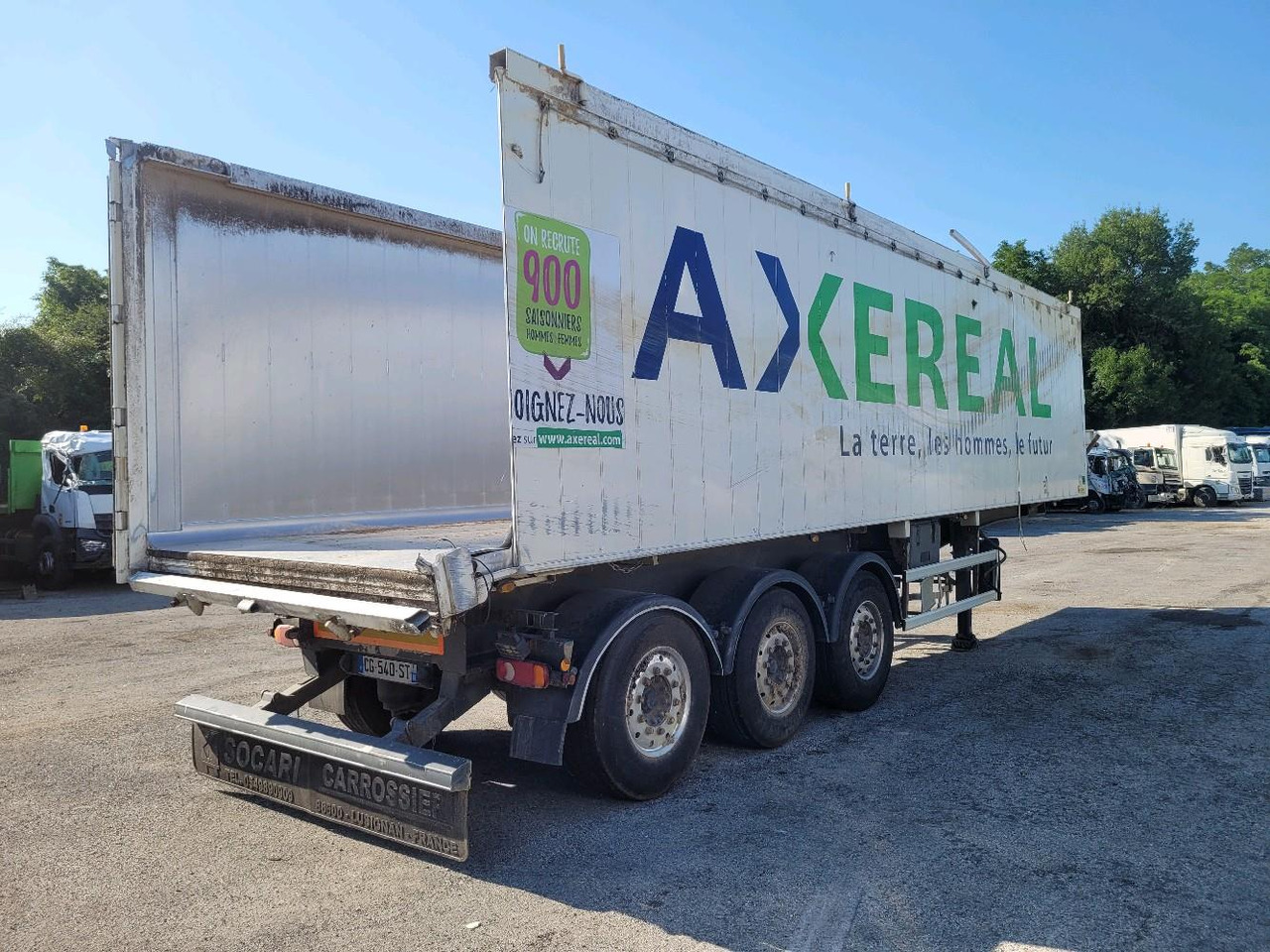 SAMRO ST3310 3 ESSIEUX - Tipvogn sættevogn: billede 4 SAMRO ST3310 3 ESSIEUX - Tipvogn sættevogn: billede 4