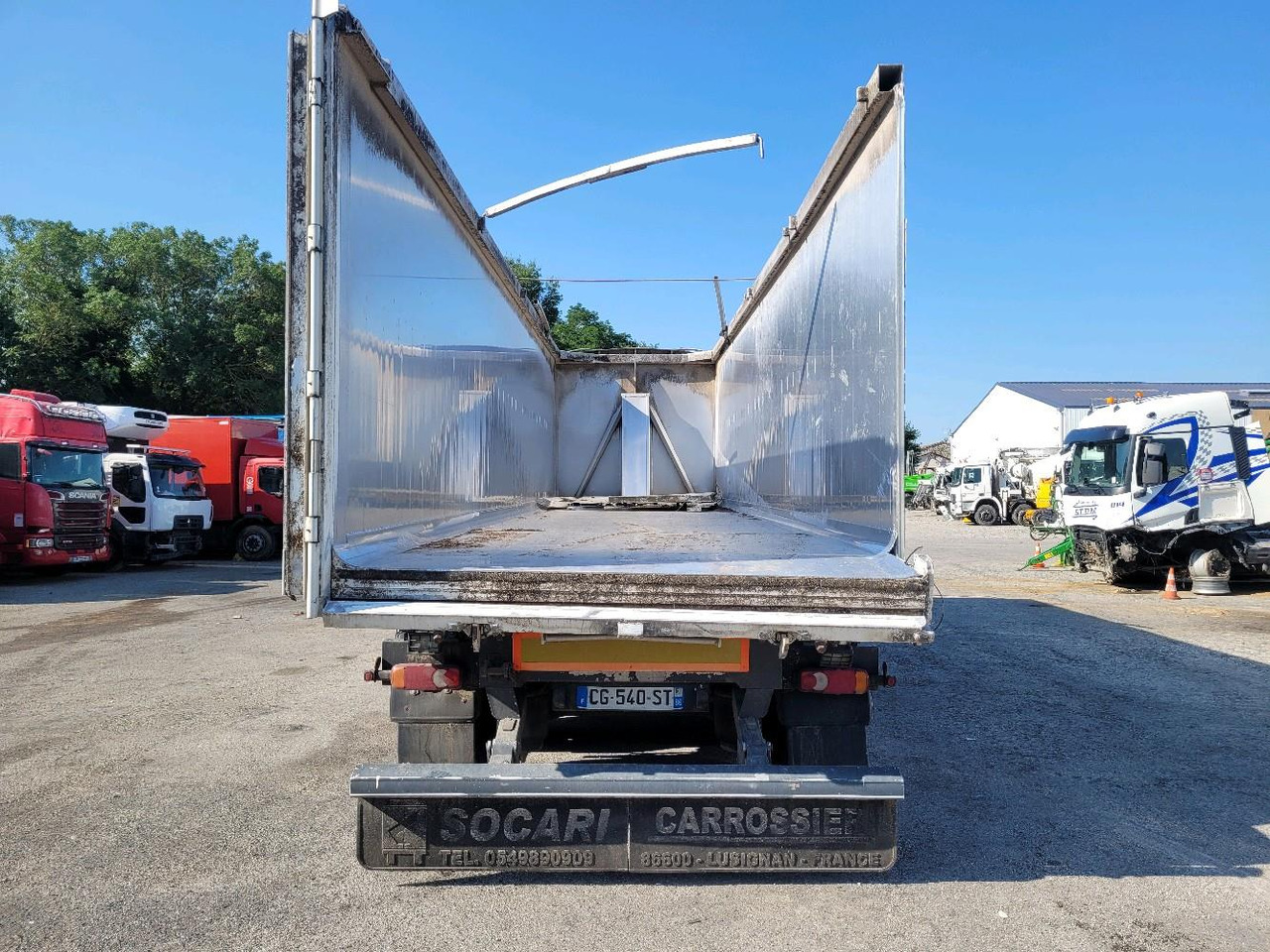 SAMRO ST3310 3 ESSIEUX - Tipvogn sættevogn: billede 5 SAMRO ST3310 3 ESSIEUX - Tipvogn sættevogn: billede 5