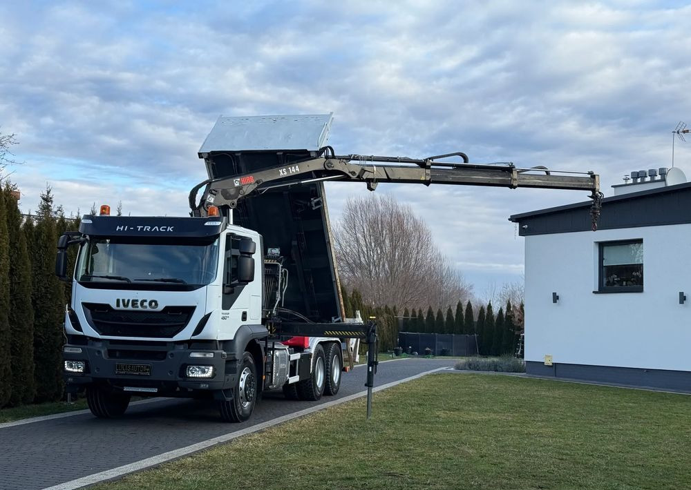 Iveco TRAKKER 450 6X4 PODWÓJNA HYDRO-BURTA HIAB 104 - Tipvogn lastbil: billede 1 Iveco TRAKKER 450 6X4 PODWÓJNA HYDRO-BURTA HIAB 104 - Tipvogn lastbil: billede 1