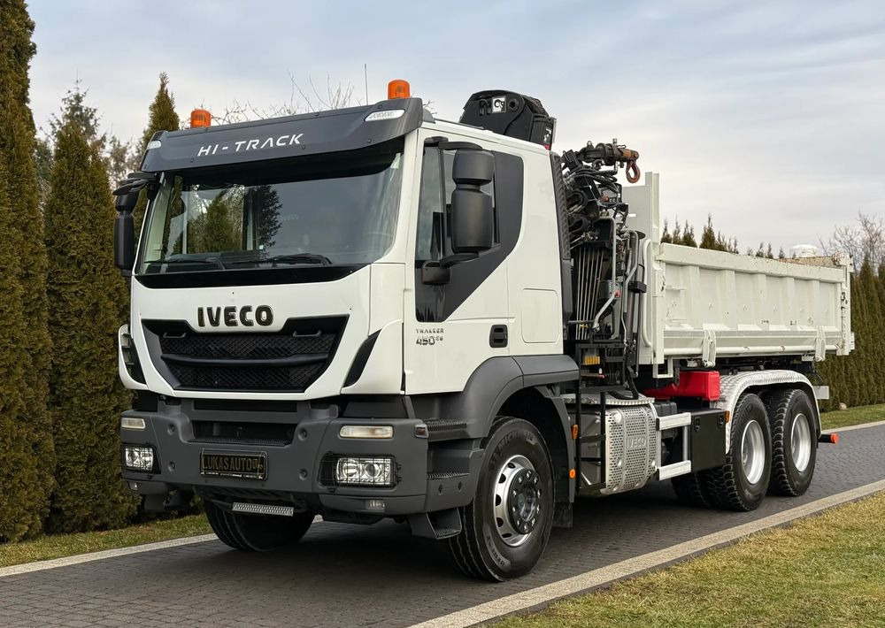 Iveco TRAKKER 450 6X4 PODWÓJNA HYDRO-BURTA HIAB 104 - Tipvogn lastbil, Lastbil med kran: billede 5 Iveco TRAKKER 450 6X4 PODWÓJNA HYDRO-BURTA HIAB 104 - Tipvogn lastbil, Lastbil med kran: billede 5
