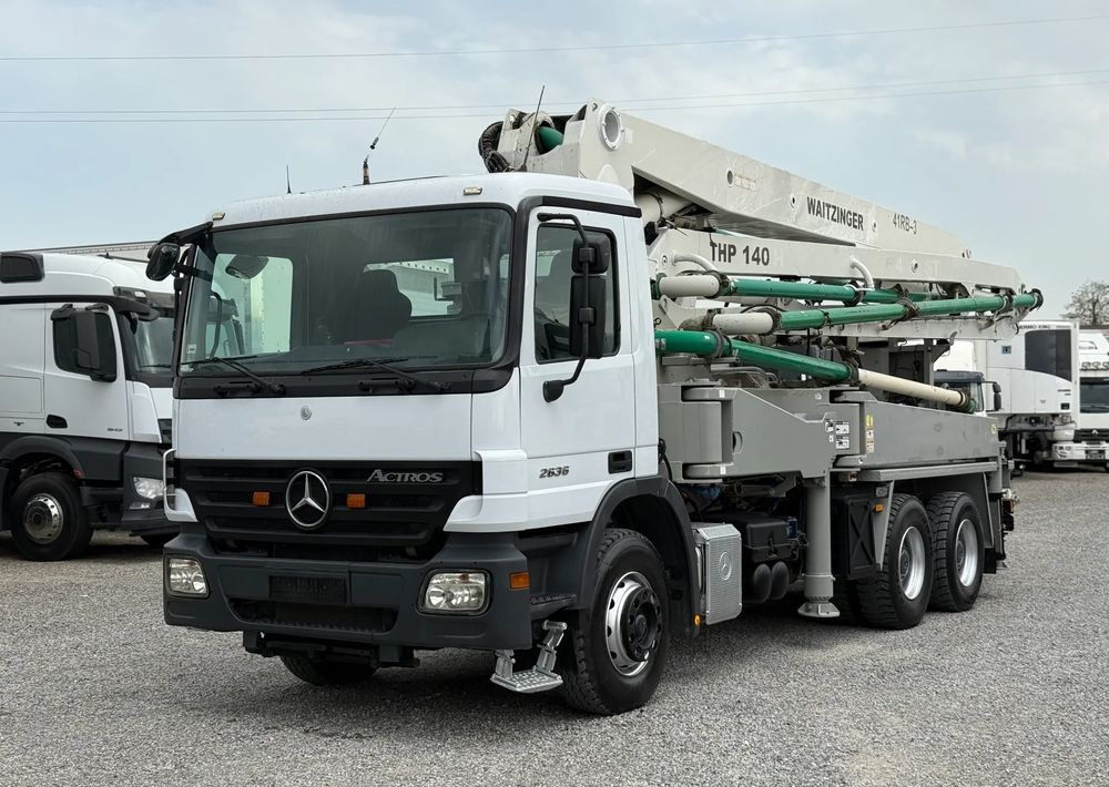Mercedes-Benz ACTROS 2636 6X4 36 M WAITZINGER - Betonpumpe: billede 1 Mercedes-Benz ACTROS 2636 6X4 36 M WAITZINGER - Betonpumpe: billede 1