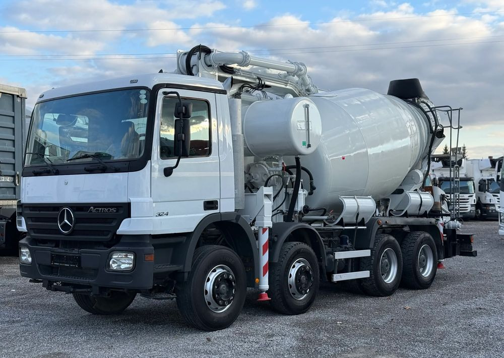 Mercedes-Benz ACTROS 3241 8X4 CIFA24 7m3 - Betonbil med pumpe: billede 1 Mercedes-Benz ACTROS 3241 8X4 CIFA24 7m3 - Betonbil med pumpe: billede 1