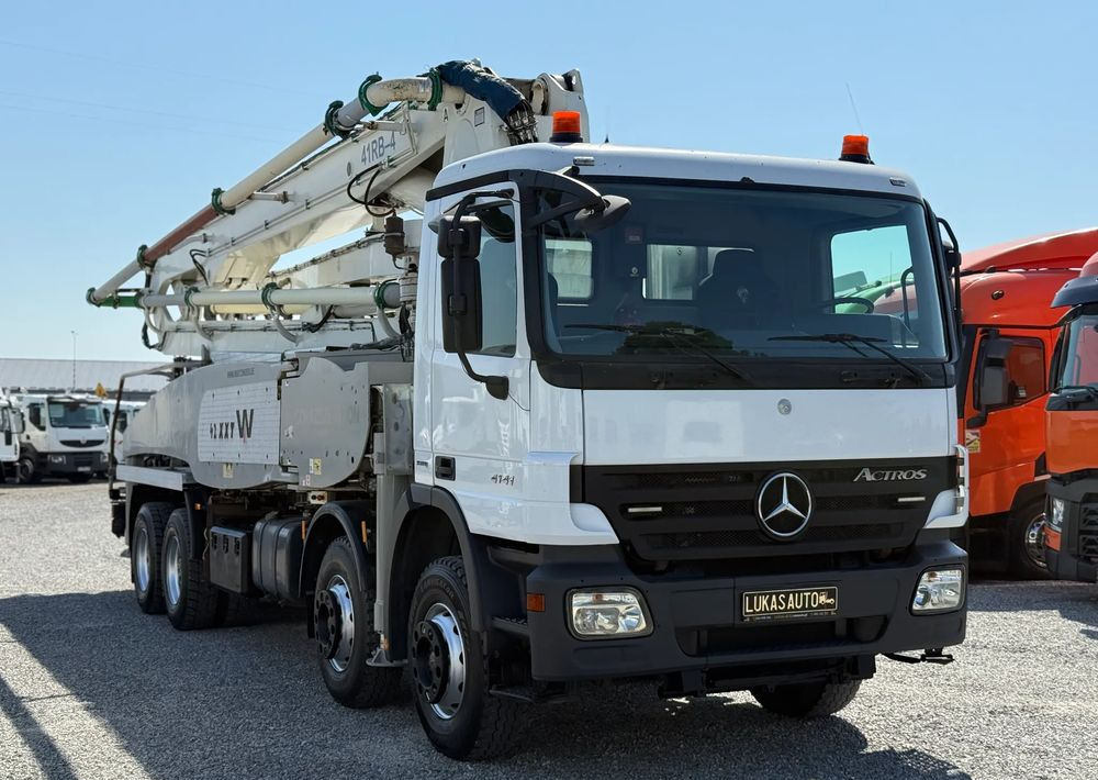 Mercedes-Benz ACTROS 4141 8X4 42 M GOTOWA DO PRACY - Betonpumpe: billede 3 Mercedes-Benz ACTROS 4141 8X4 42 M GOTOWA DO PRACY - Betonpumpe: billede 3