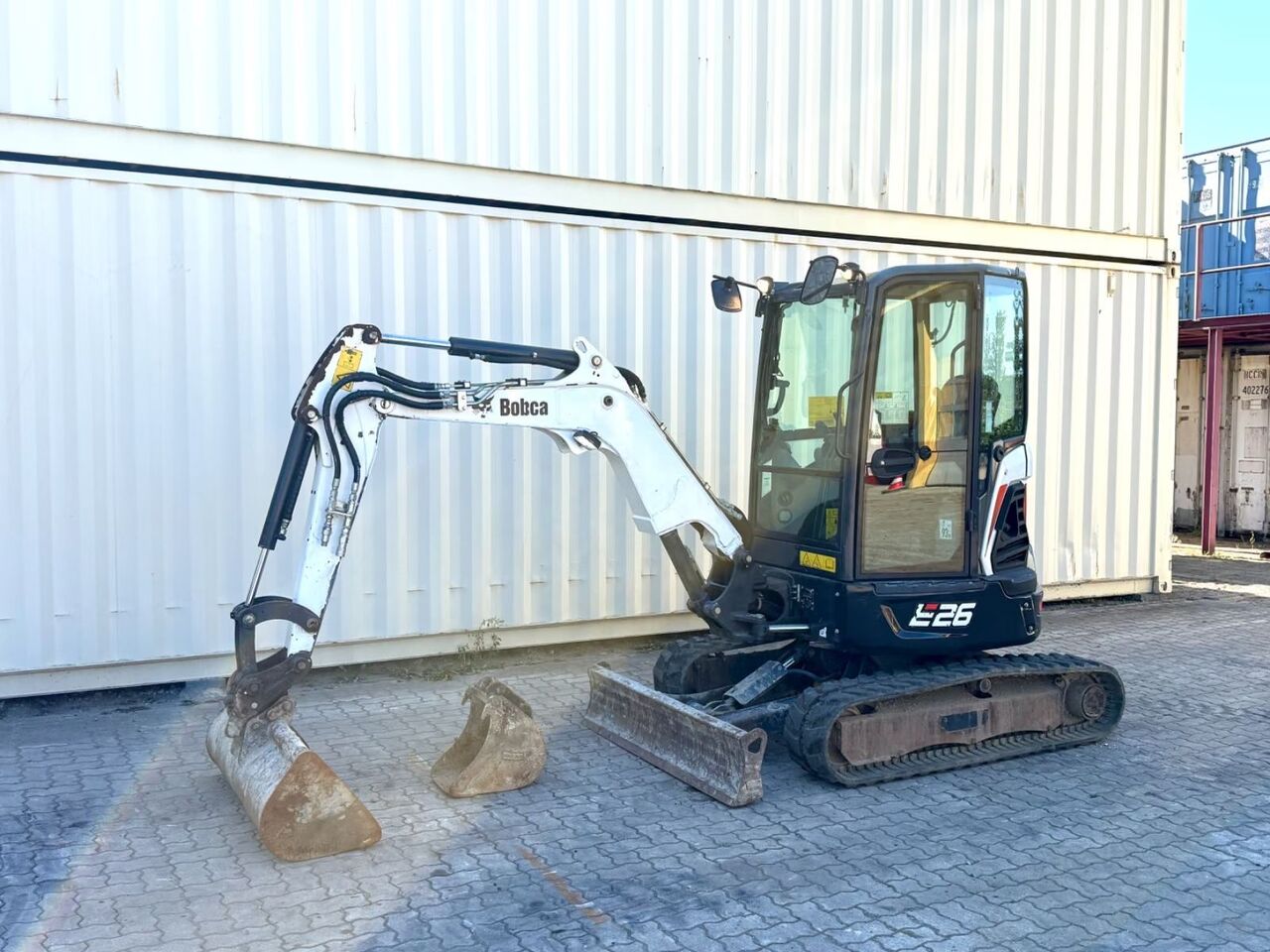 Bobcat E26 / 2021 BJ / 2 x Löffel / 1.665 H - Minigravemaskine: billede 1 Bobcat E26 / 2021 BJ / 2 x Löffel / 1.665 H - Minigravemaskine: billede 1