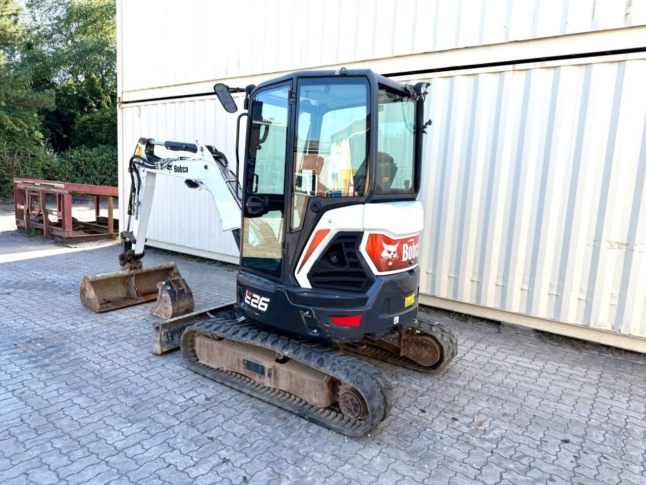 Bobcat E26 / 2021 BJ / 2 x Löffel / 1.665 H - Minigravemaskine: billede 3 Bobcat E26 / 2021 BJ / 2 x Löffel / 1.665 H - Minigravemaskine: billede 3