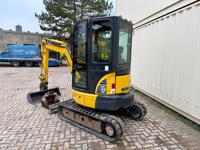 Komatsu PC26MR-3 / 2020 BJ / 2 x Löffel - Minigravemaskine: billede 3 Komatsu PC26MR-3 / 2020 BJ / 2 x Löffel - Minigravemaskine: billede 3