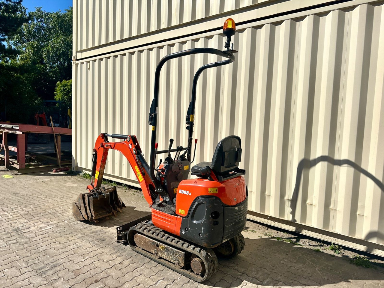 Kubota K008-3 / 2021 BJ / 725 H / 4 x Löffel - Minigravemaskine: billede 3 Kubota K008-3 / 2021 BJ / 725 H / 4 x Löffel - Minigravemaskine: billede 3