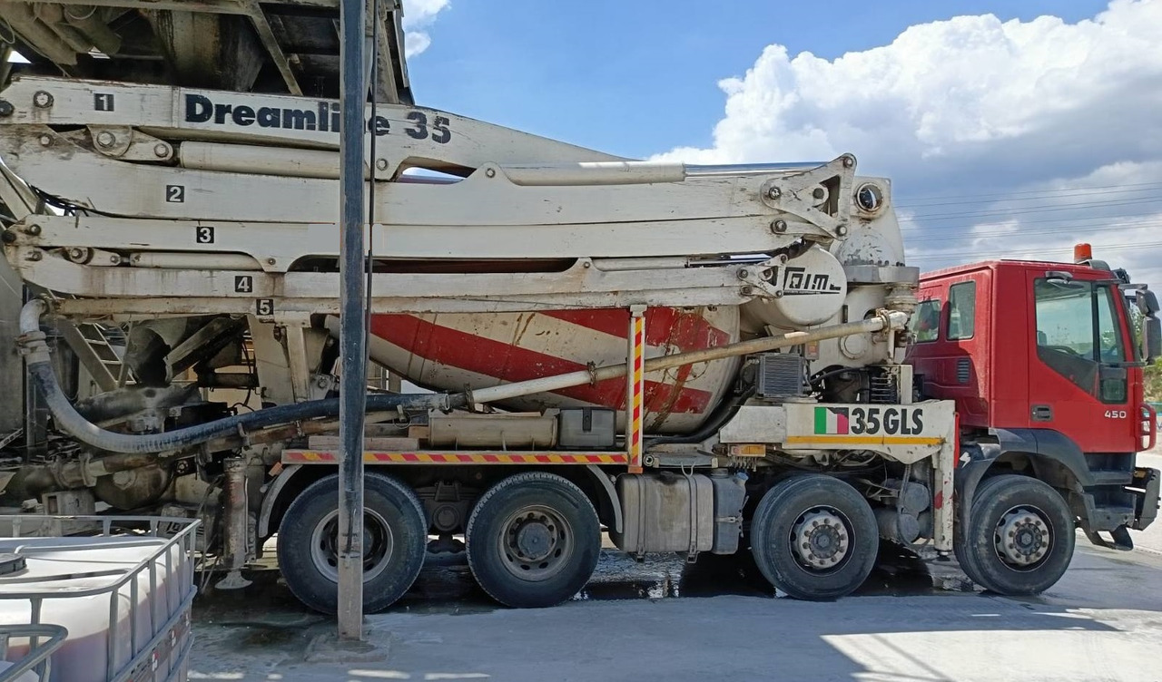 IVECO TRAKKER 450 COIME 35 - Betonbil med pumpe: billede 4 IVECO TRAKKER 450 COIME 35 - Betonbil med pumpe: billede 4