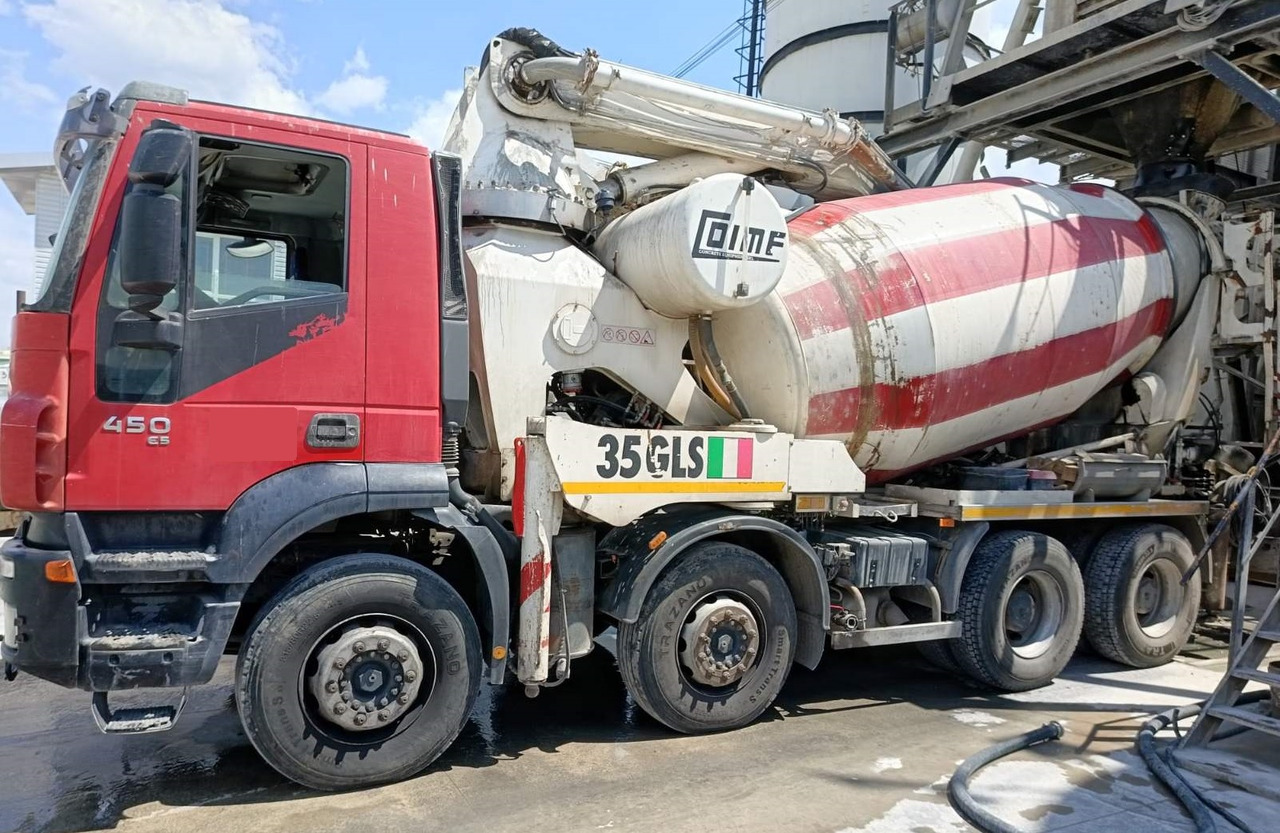 IVECO TRAKKER 450 COIME 35 - Betonbil med pumpe: billede 3 IVECO TRAKKER 450 COIME 35 - Betonbil med pumpe: billede 3