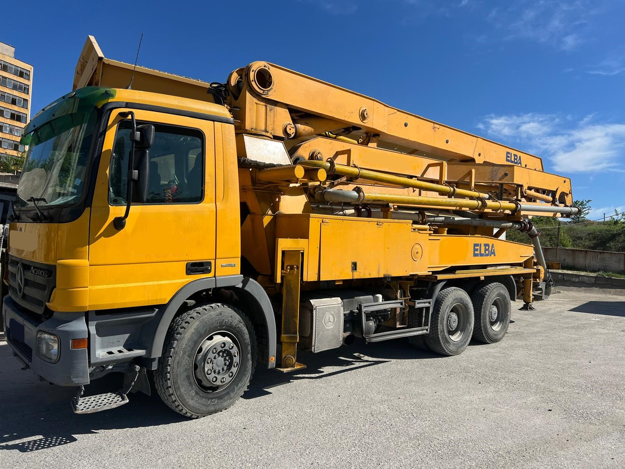 MERCEDES-BENZ ACTROS 3332 ELBA SCHWING 36M - Betonpumpe: billede 1 MERCEDES-BENZ ACTROS 3332 ELBA SCHWING 36M - Betonpumpe: billede 1