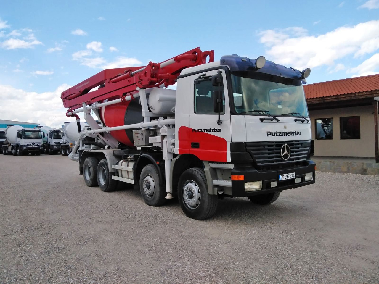 Mercedes-Benz ACTROS 3240 Putzmeister 26.67S - Betonbil med pumpe: billede 1 Mercedes-Benz ACTROS 3240 Putzmeister 26.67S - Betonbil med pumpe: billede 1