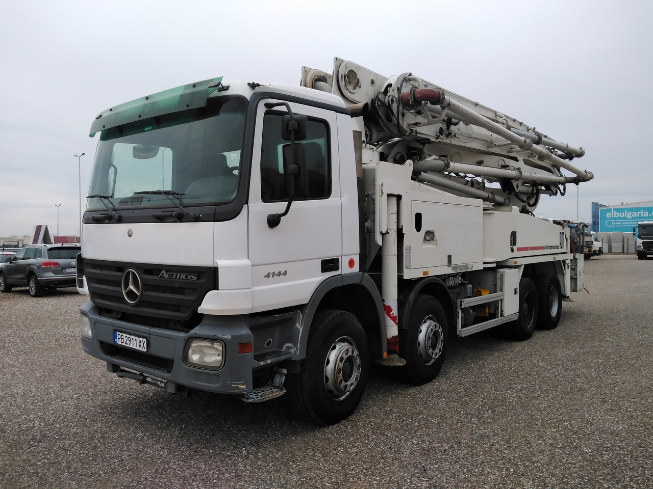 Mercedes-Benz ACTROS 4144 PUTZMEISTER M42 - Betonpumpe: billede 3 Mercedes-Benz ACTROS 4144 PUTZMEISTER M42 - Betonpumpe: billede 3