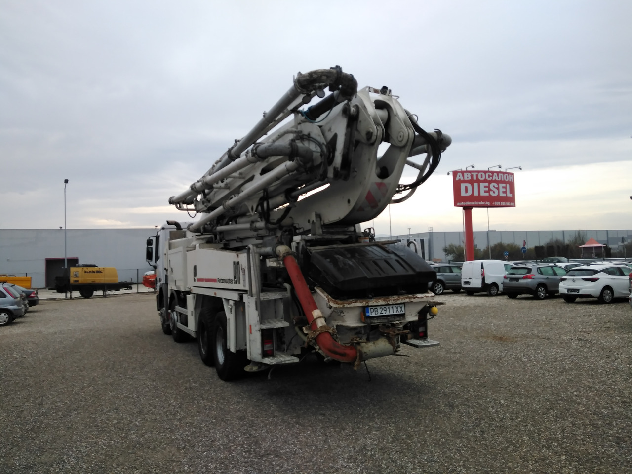 Mercedes-Benz ACTROS 4144 PUTZMEISTER M42 - Betonpumpe: billede 5 Mercedes-Benz ACTROS 4144 PUTZMEISTER M42 - Betonpumpe: billede 5