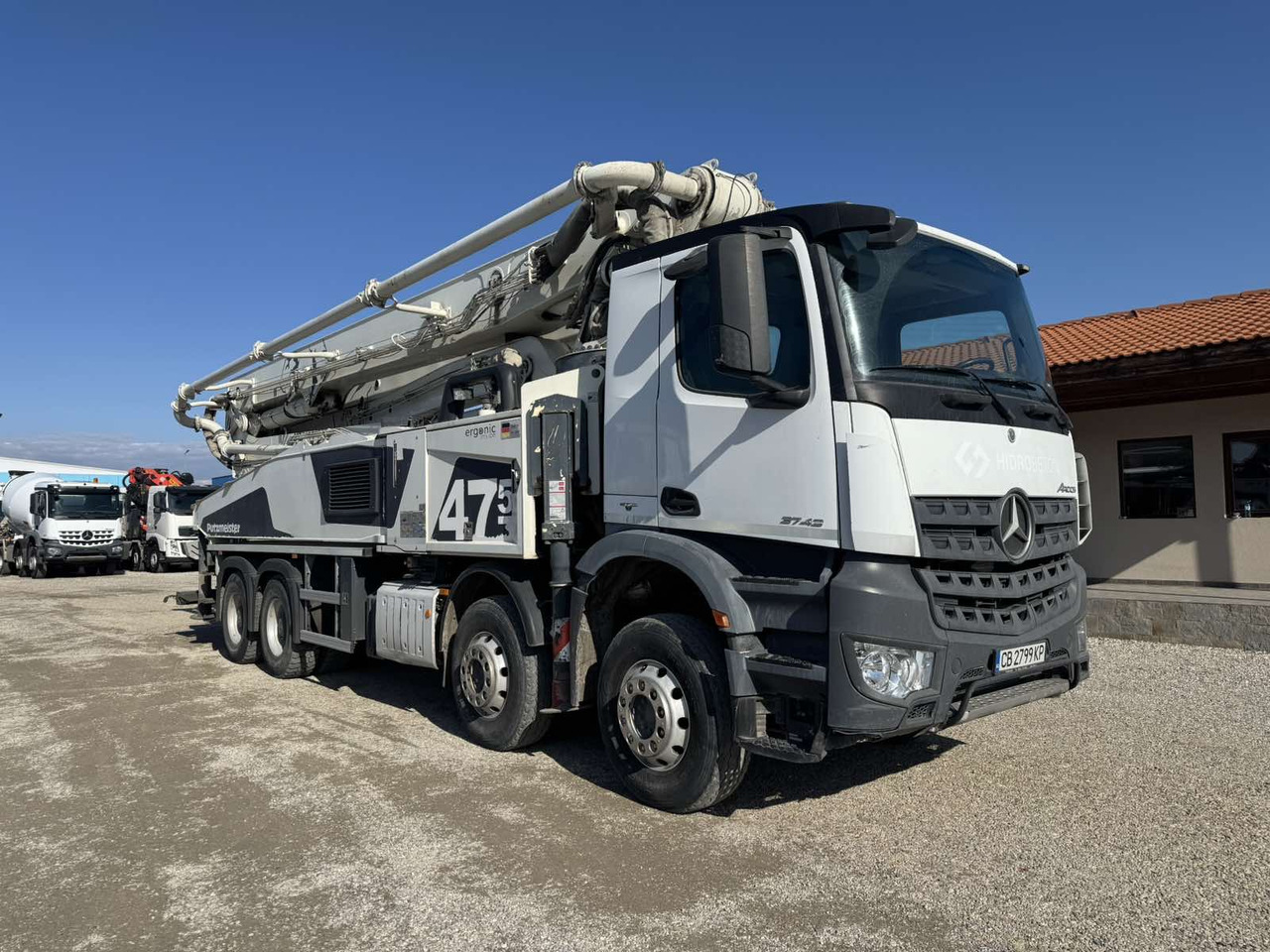Mercedes-Benz AROCS 3743 PUTZMEISTER M47-5 - Betonpumpe: billede 1 Mercedes-Benz AROCS 3743 PUTZMEISTER M47-5 - Betonpumpe: billede 1