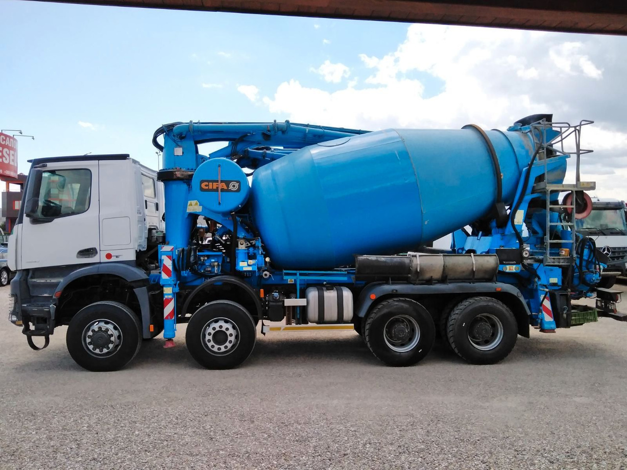 Mercedes-Benz AROCS 4140 CIFA MAGNUM MK28.4L 8X6 - Betonbil med pumpe: billede 4 Mercedes-Benz AROCS 4140 CIFA MAGNUM MK28.4L 8X6 - Betonbil med pumpe: billede 4