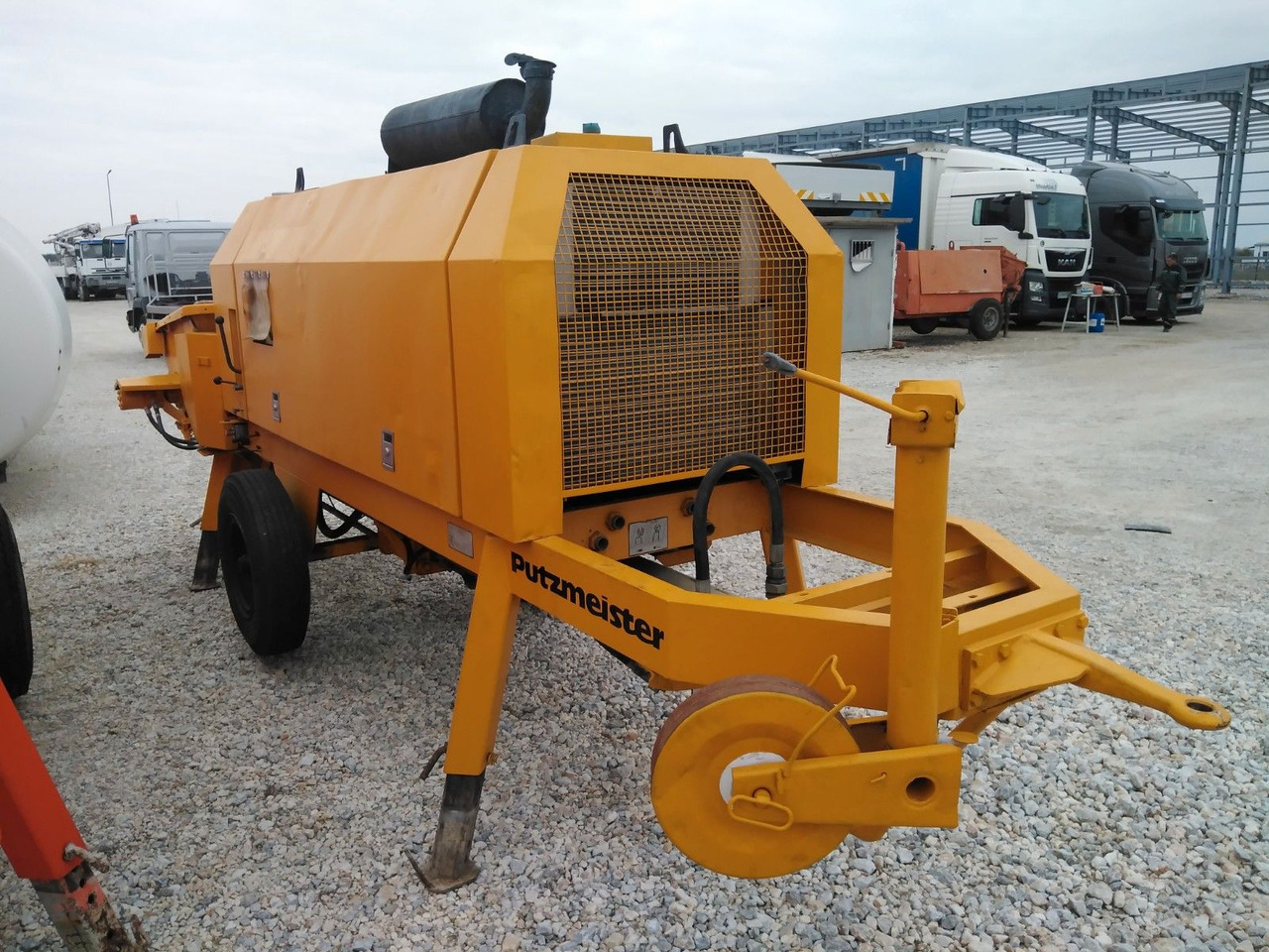 PUTZMEISTER BSA 1407 D - Stationær betonpumpe: billede 2 PUTZMEISTER BSA 1407 D - Stationær betonpumpe: billede 2