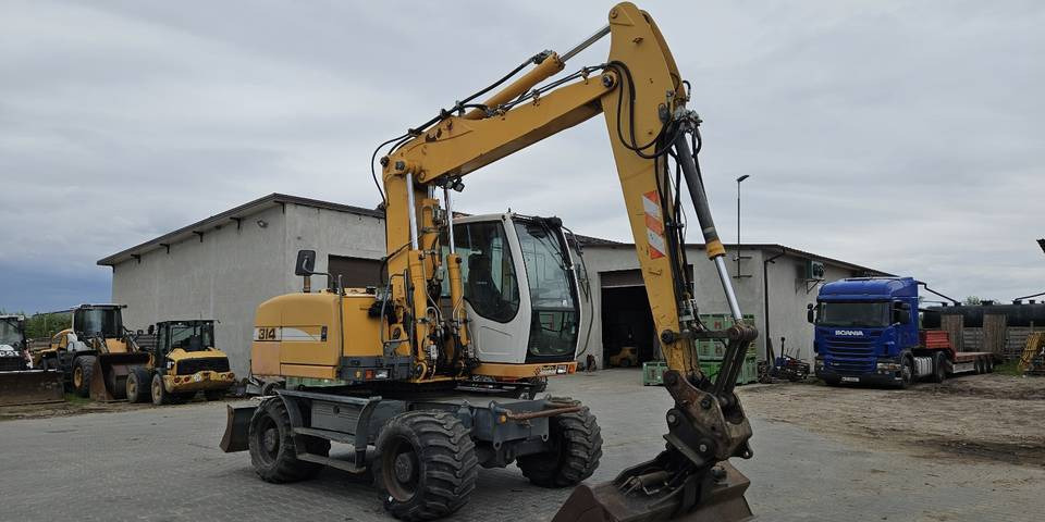 Koparka kołowa Liebherr A314 Litronic 9350 h+ 5 łyżek kołówka - Hjulgravemaskine: billede 4 Koparka kołowa Liebherr A314 Litronic 9350 h+ 5 łyżek kołówka - Hjulgravemaskine: billede 4