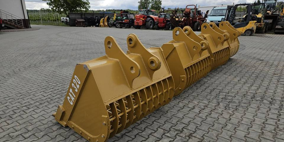 Łyżka ażurowa przesiewająca do koparki 18-25t sworzeń 80mm - Skovl for Entreprenørmaskin: billede 5 Łyżka ażurowa przesiewająca do koparki 18-25t sworzeń 80mm - Skovl for Entreprenørmaskin: billede 5